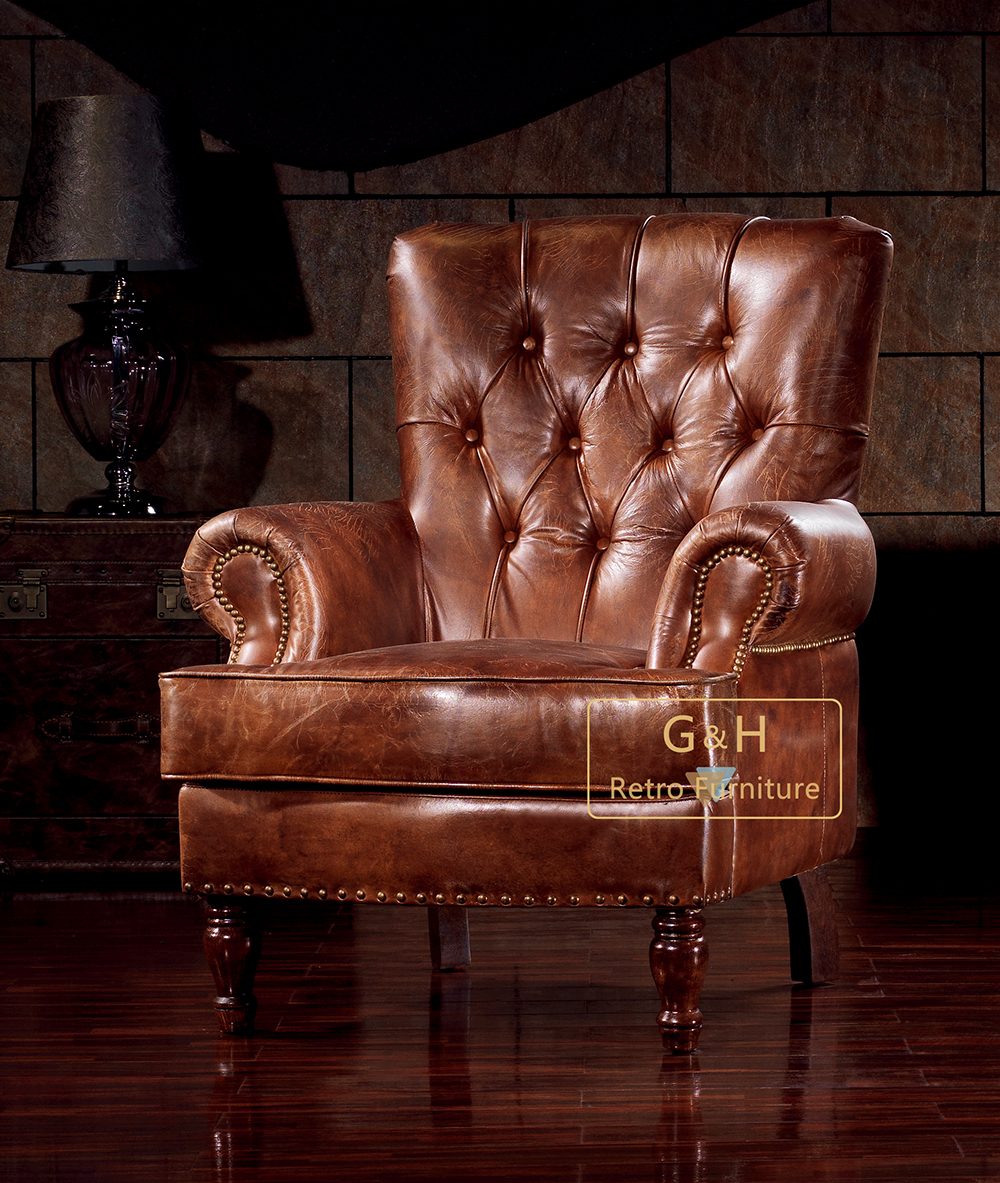 Old Leather Armchair