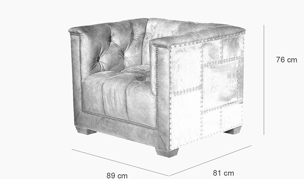 Vintage Industrial Sofa
