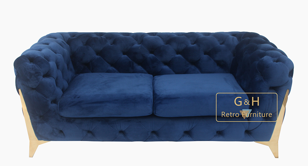 Retro Fabric Sofa