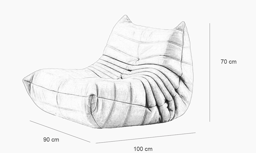 Moden Fabric Sofa