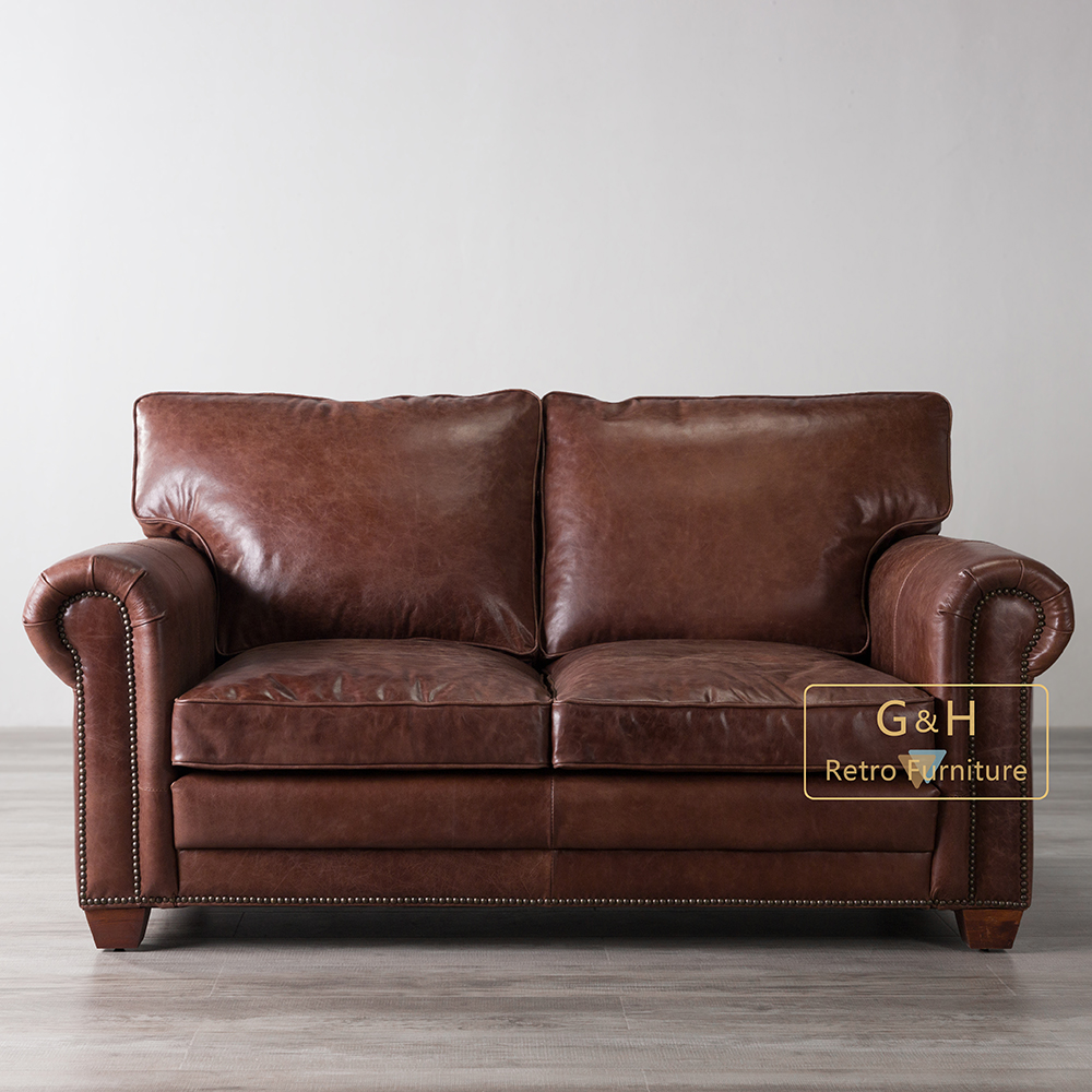 Vintage Leather Sofa Full Grain