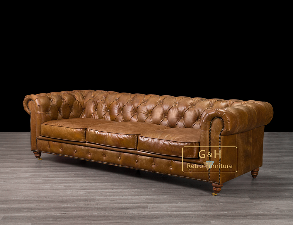Vintage leather sofa