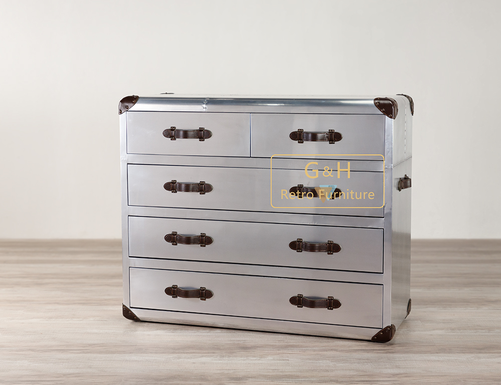 Vintage Industrial Style Cabinet