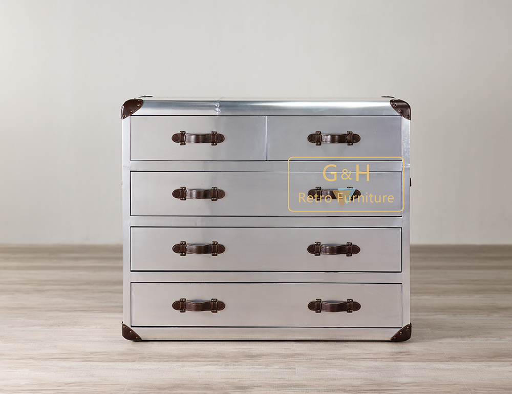 Vintage Industrial Style Cabinet