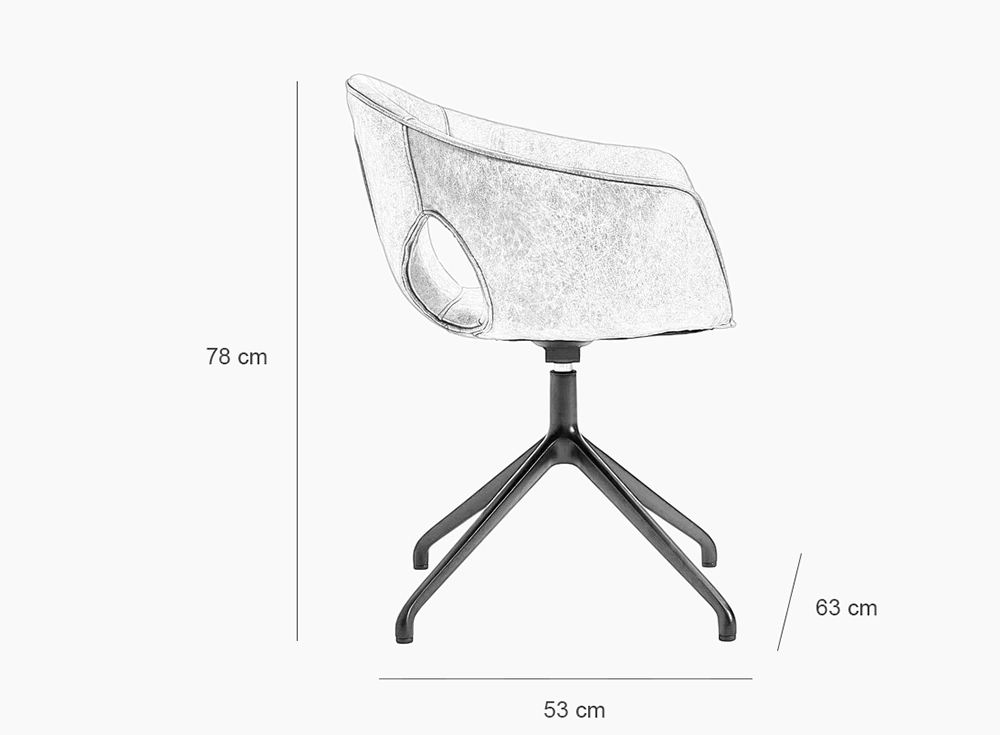 Retro leather chair