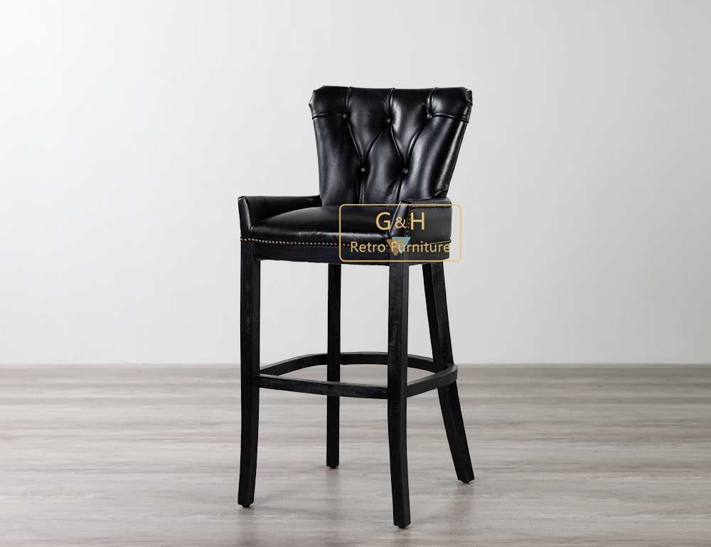 retro leather chair
