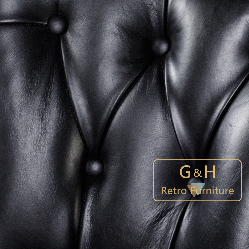 retro leather chair