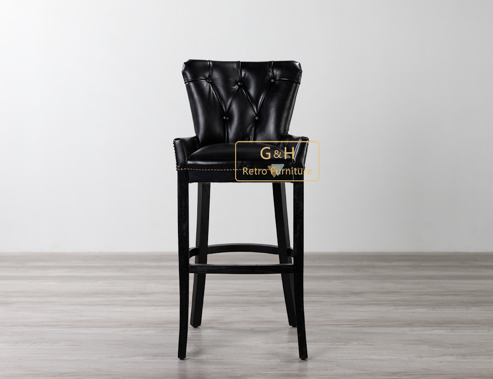 retro leather chair