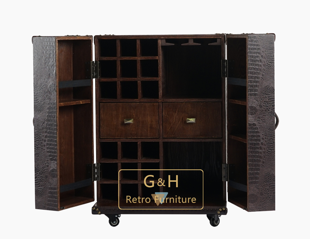 Vintage Wine Cabinet