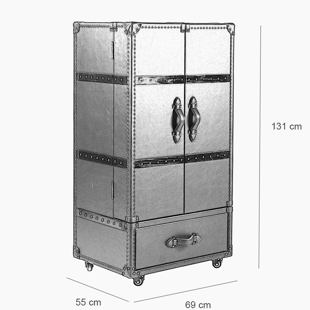 Vintage Wine Cabinet