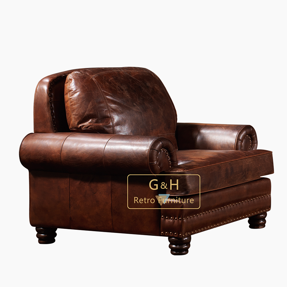 Vintage leather sofa