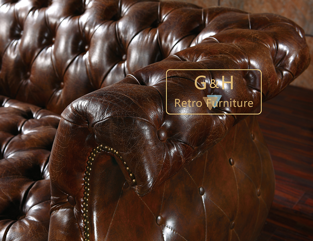Vintage leather sofa