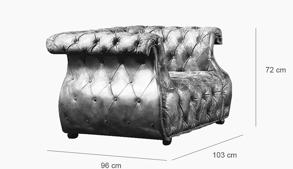 Vintage leather sofa
