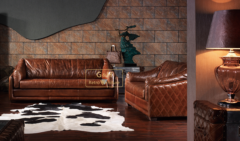 Vintage Leather Sofa