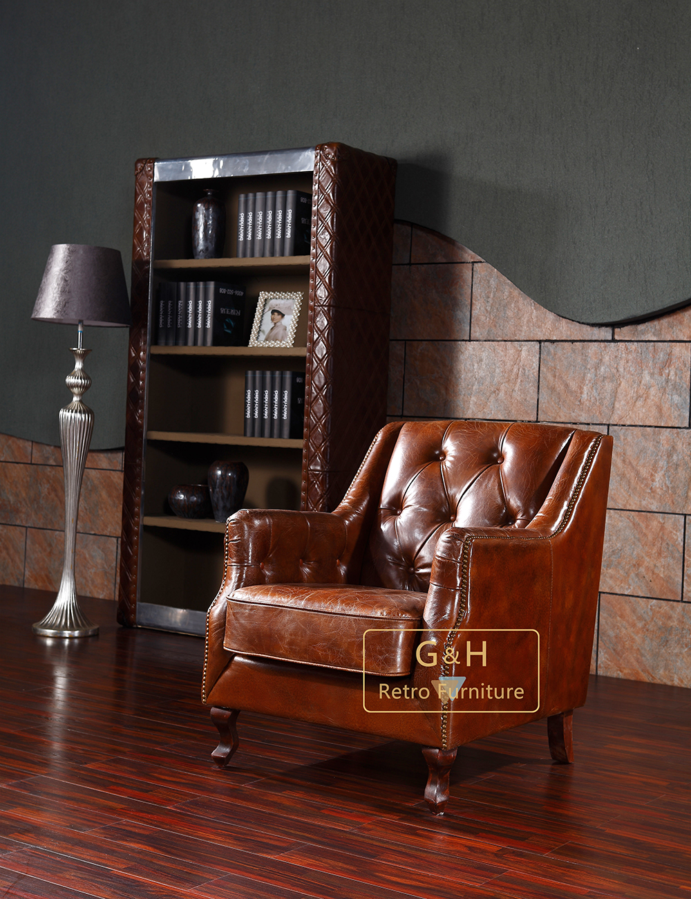 Vintage leather sofa