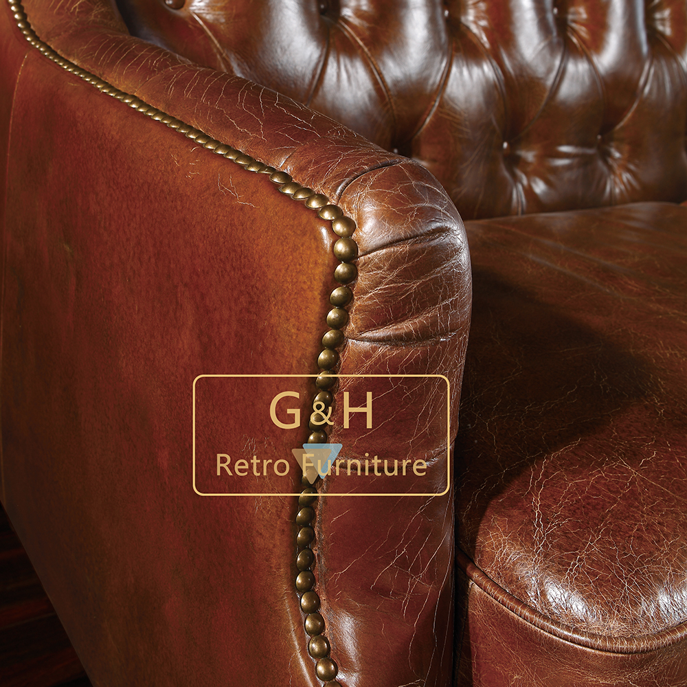 Vintage leather sofa