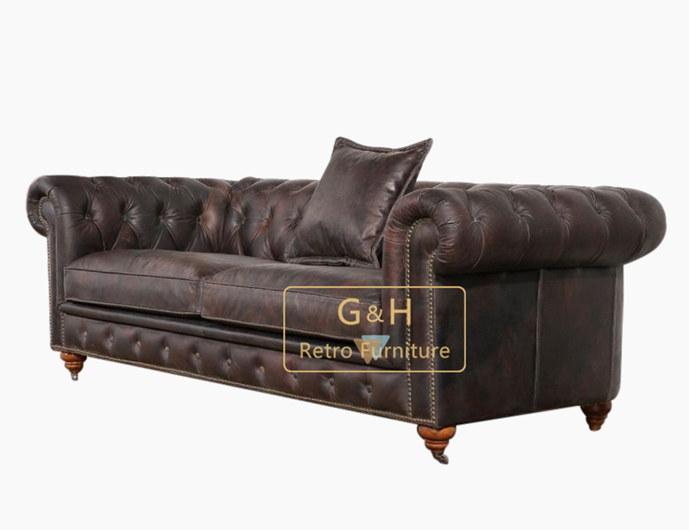 Vintage leather sofa