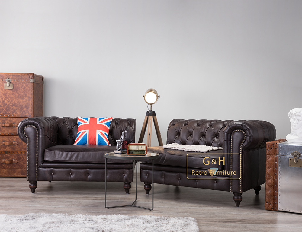 Retro Leather sofa