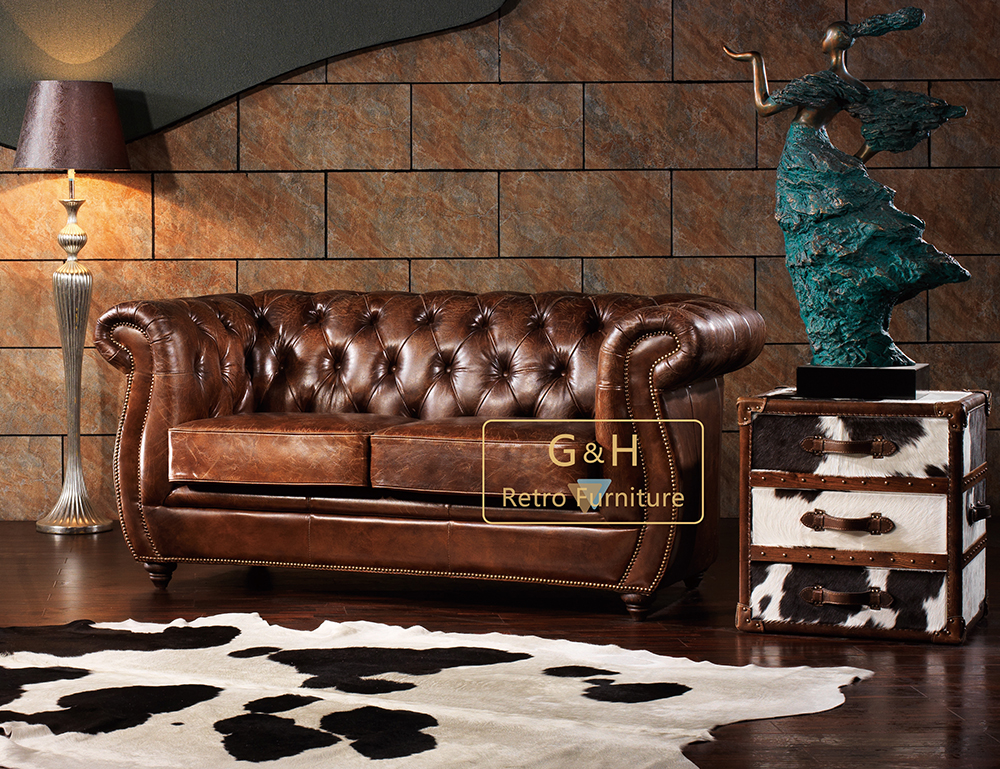 Vintage Leather Sofa