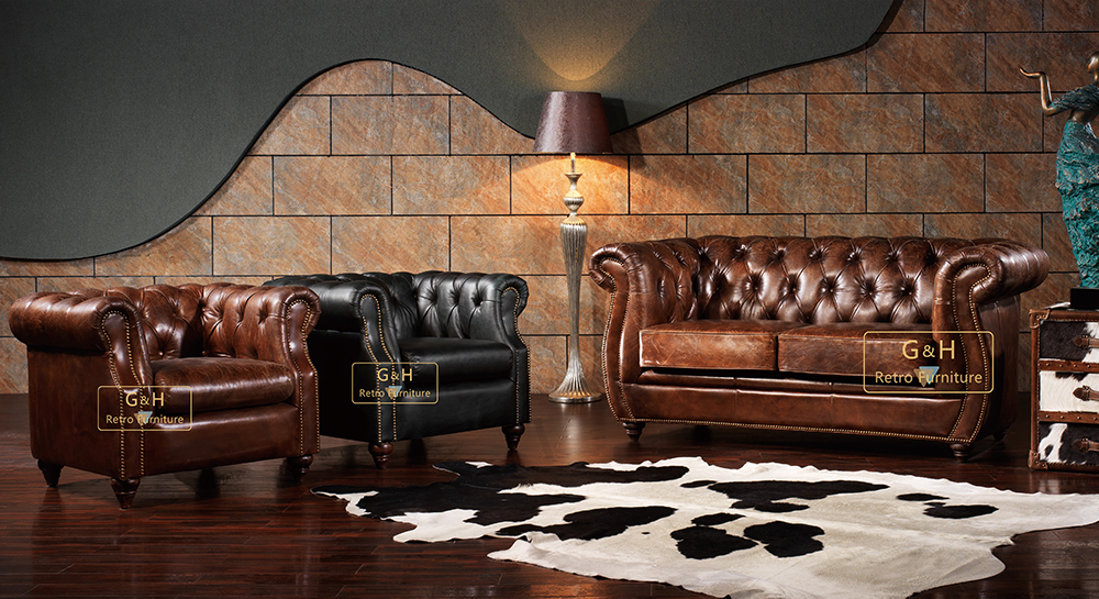 Vintage Leather Sofa