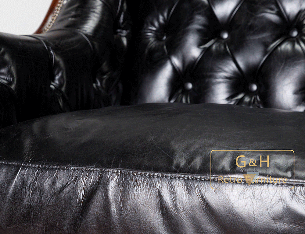 Vintage leather sofa