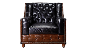 Vintage leather sofa