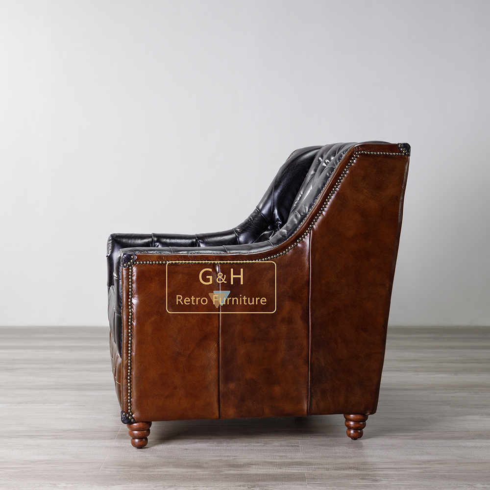 Vintage leather sofa