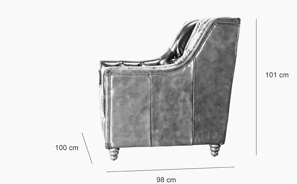 Vintage leather sofa