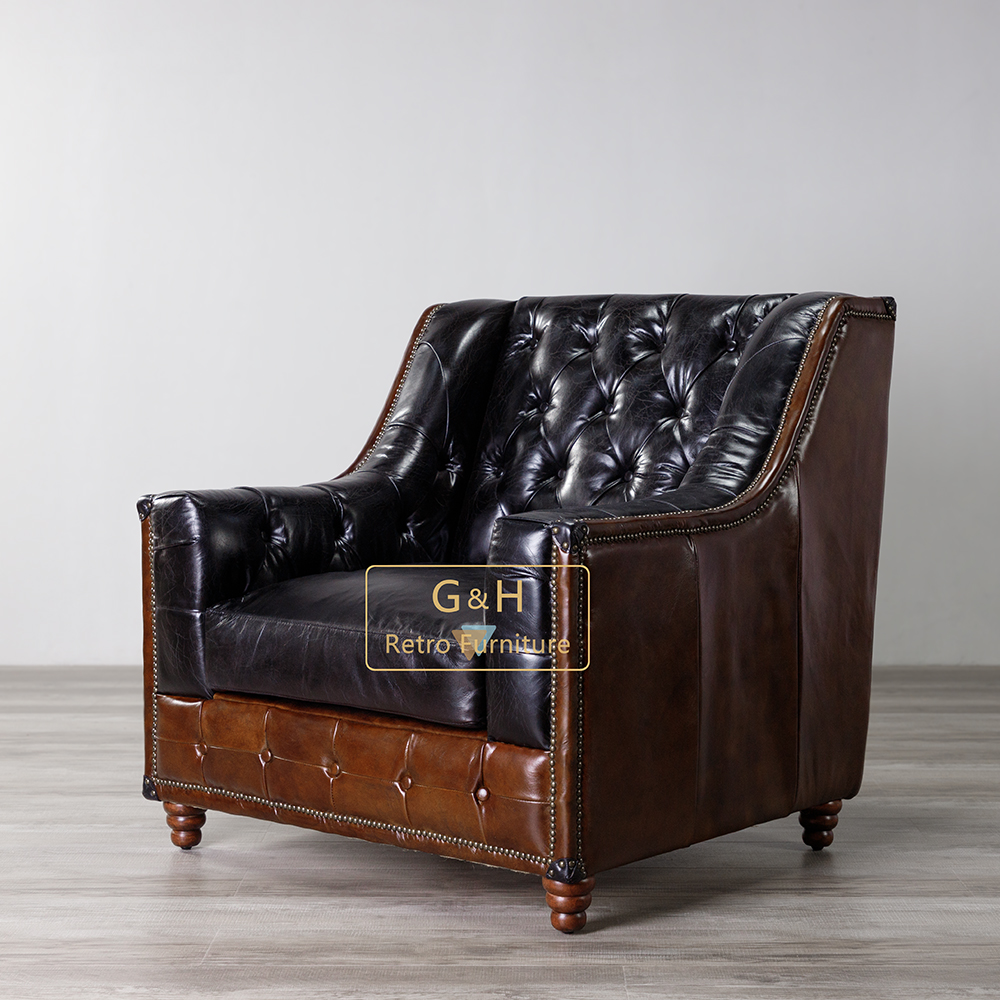 Vintage leather sofa