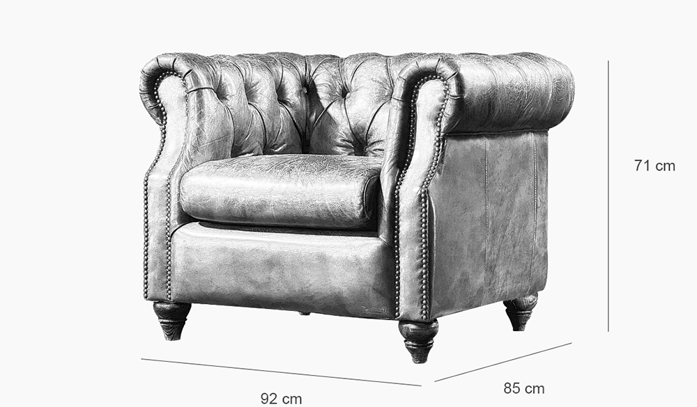 Vintage Leather Armchair