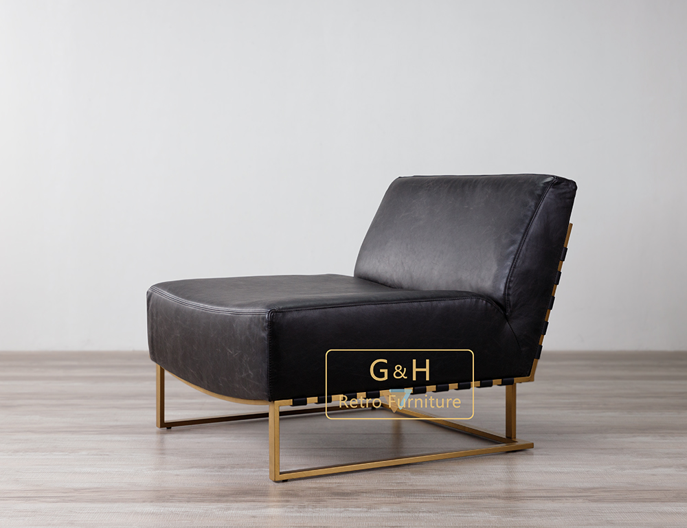 Retro Leather sofa chair