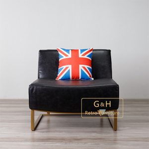 Retro Leather Sofa Chair