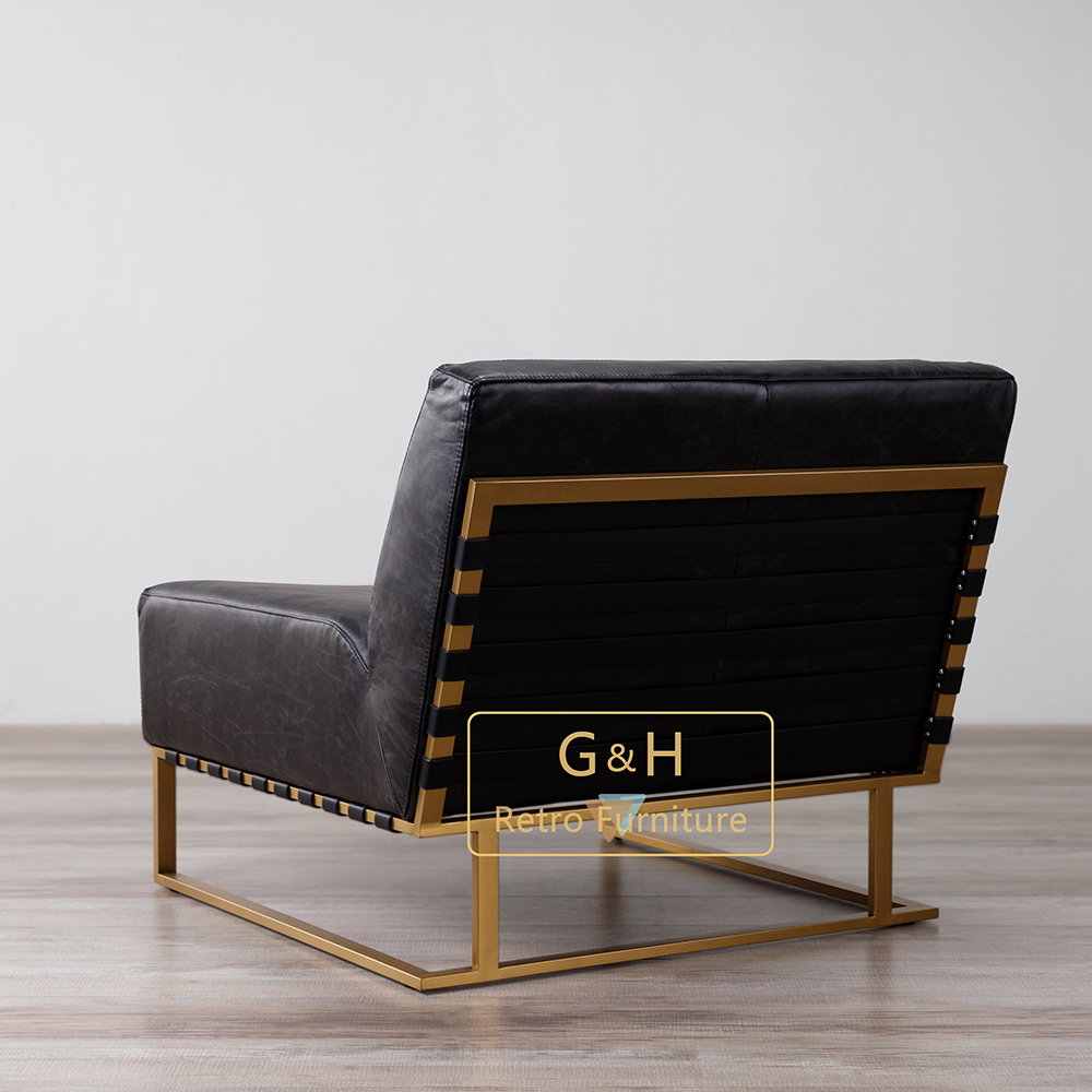 Retro Leather sofa chair