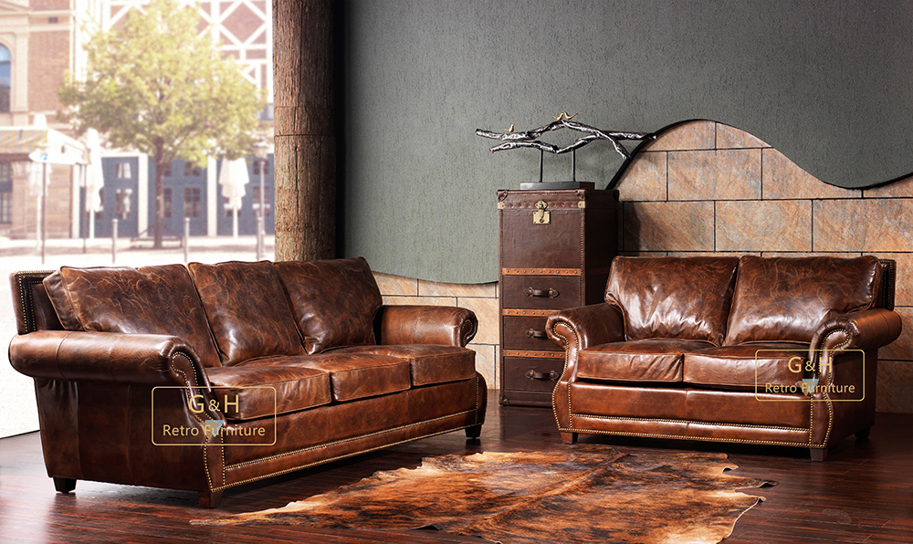 Vintage Leather Sofa