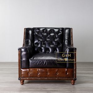 Vintage leather sofa