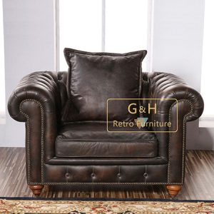 Vintage leather sofa