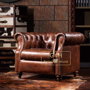 Vintage Leather Armchair