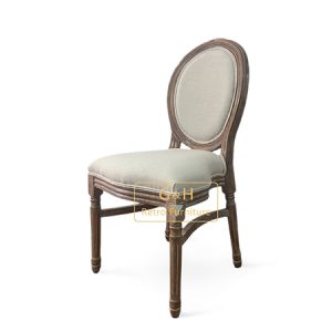 Retro Fabric Dining Chair