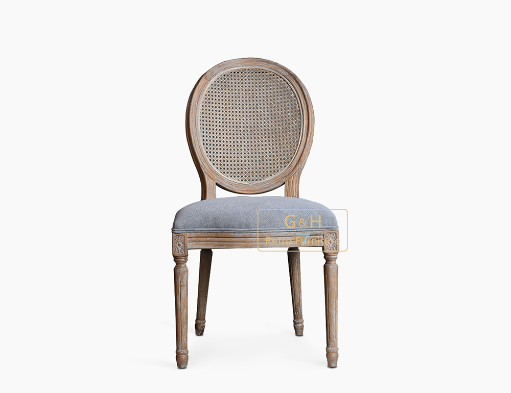 Retro Fabric Dining Chair