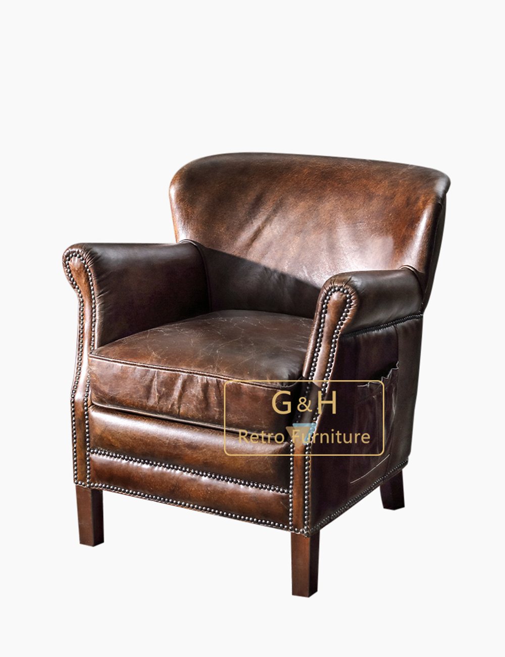 Vintage Leather Armchair