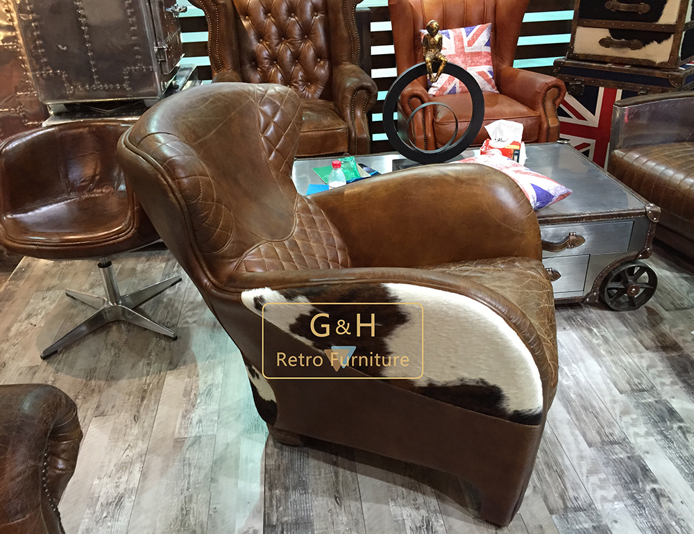 Retro leather chair