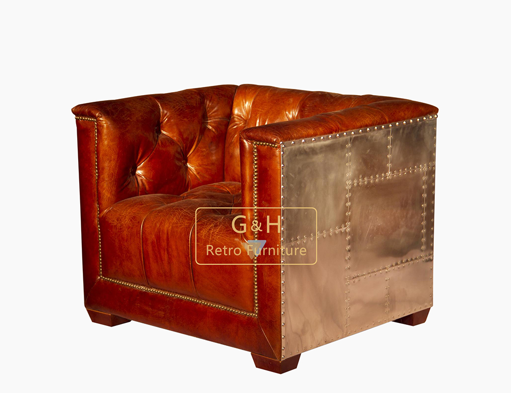 Vintage Industrial Sofa