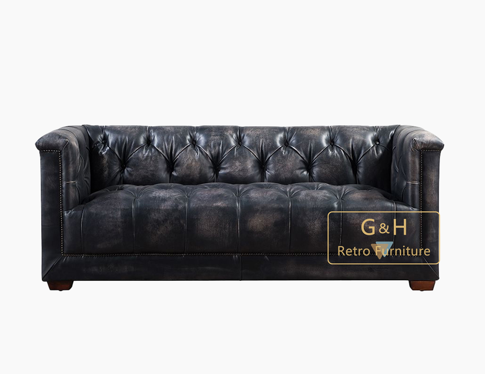 Vintage Industrial Sofa
