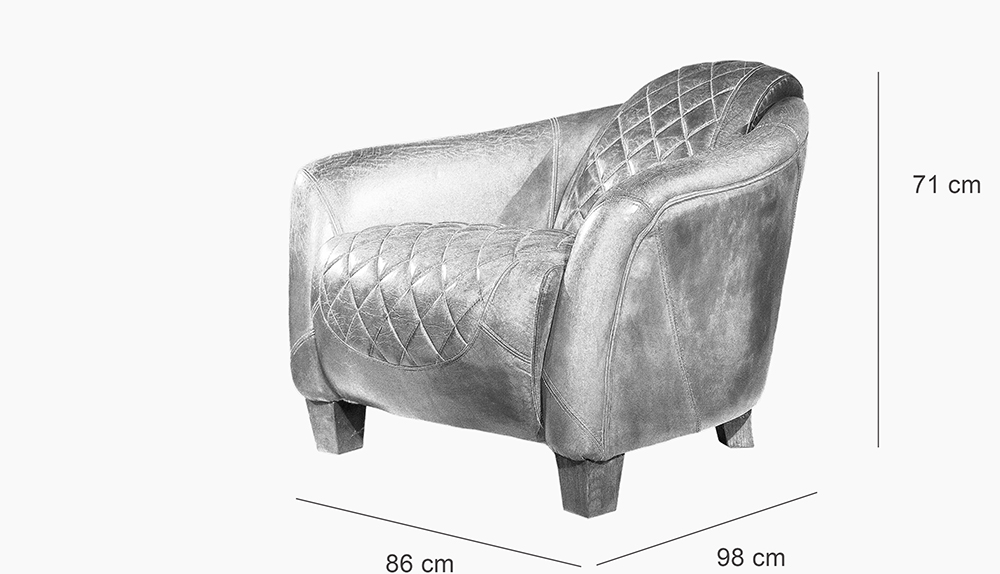 Vintage Leather Armchair