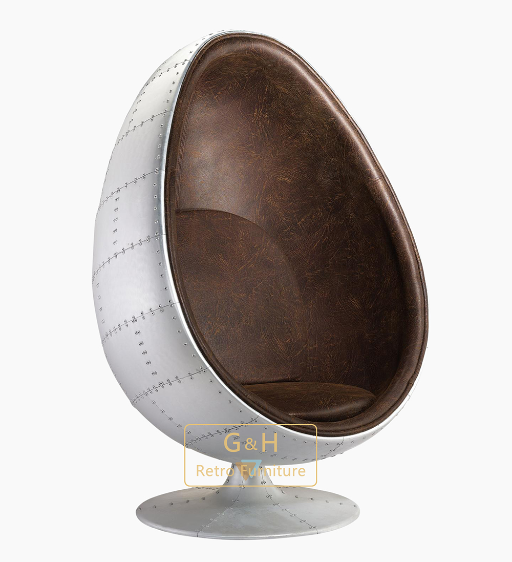 Vintage Industrial Egg Chair