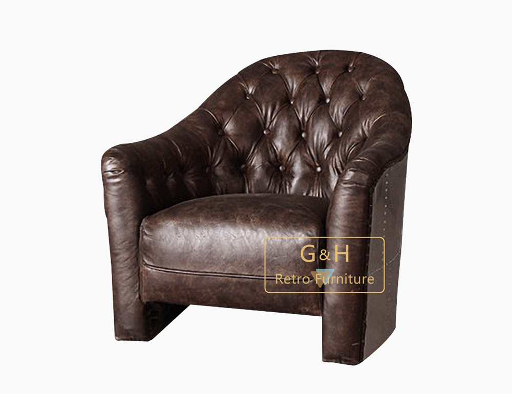 Vintage Industrial Armchair