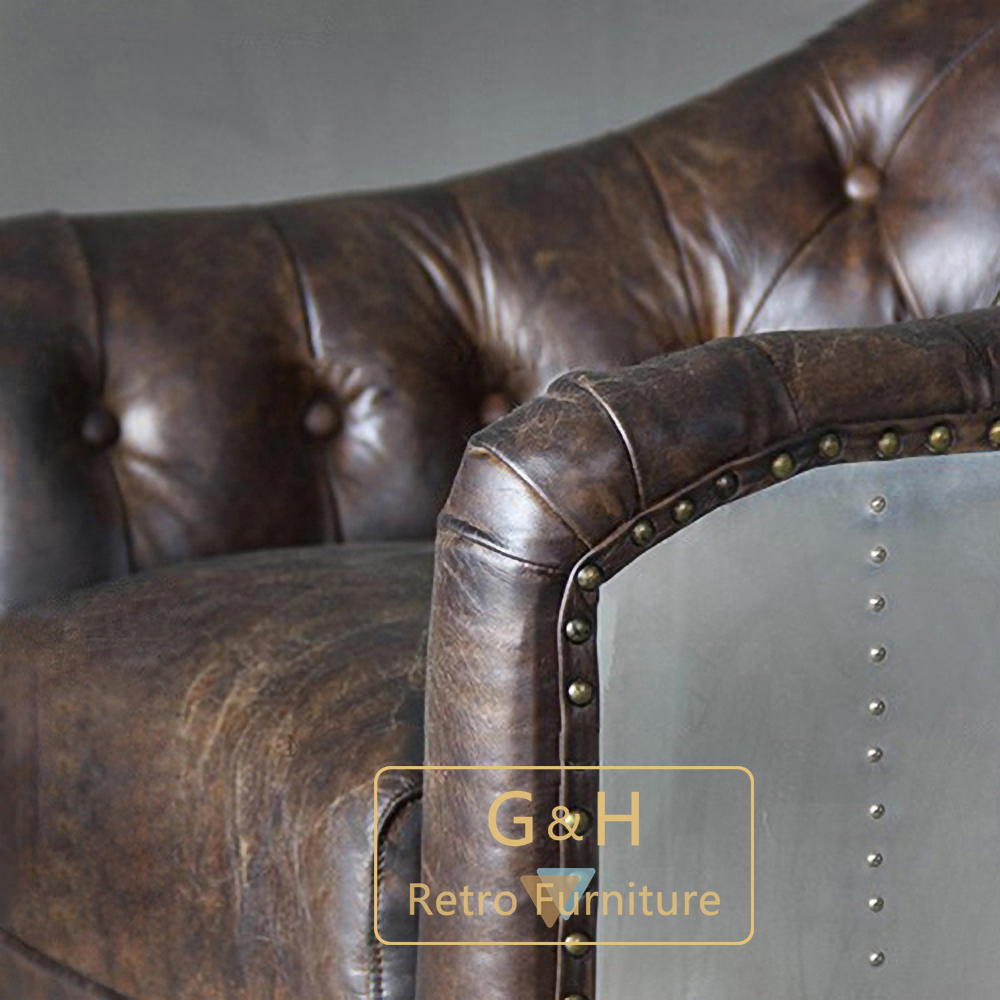 Vintage Industrial Armchair