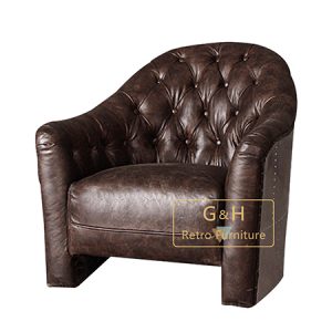Vintage Industrial Armchair