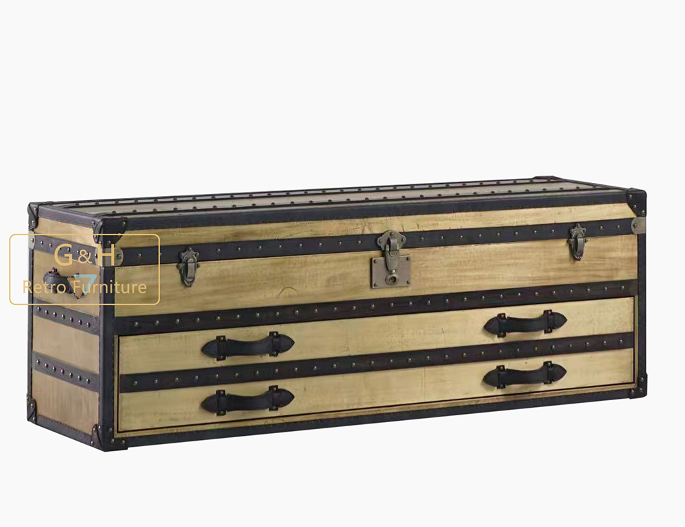 Vintage Brassy Cabinet