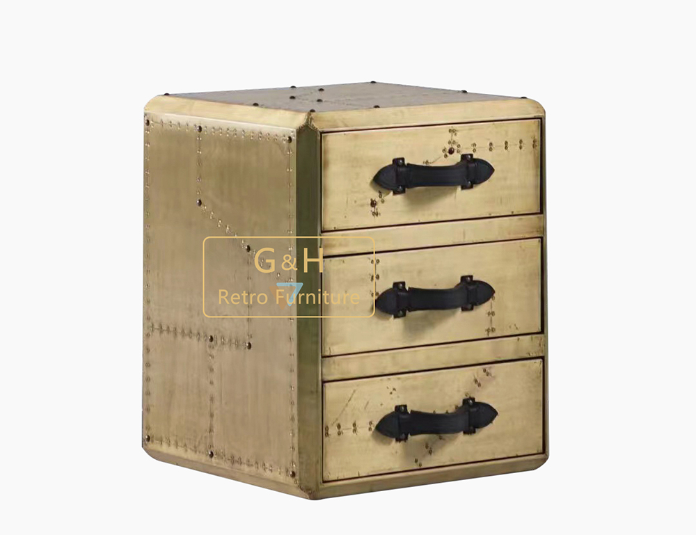 Vintage Brassy Trunk